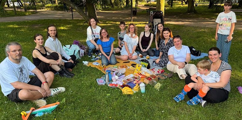 Piknik Języka Polskiego w bytomskim parku