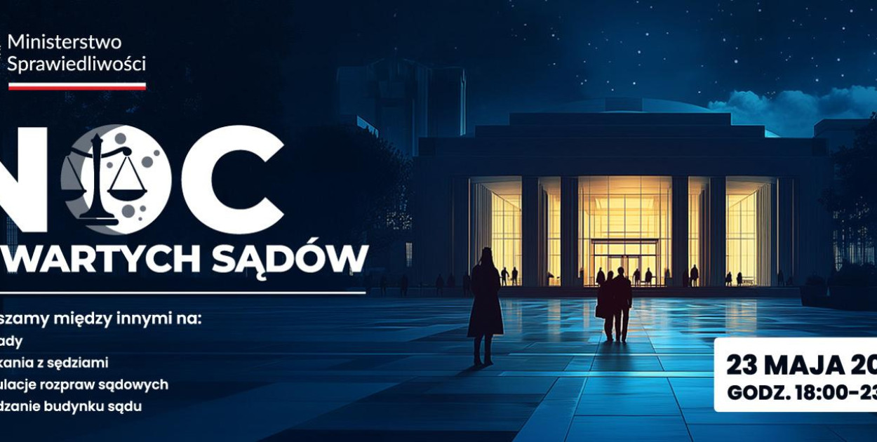 Pierwsza edycja Nocy Otwartych Sądów