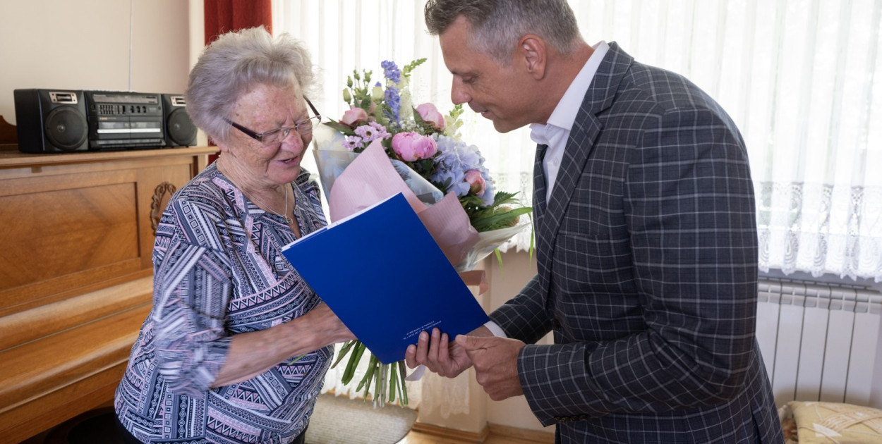 Pani Marcie Gerlich wypada życzyć dwieście lat