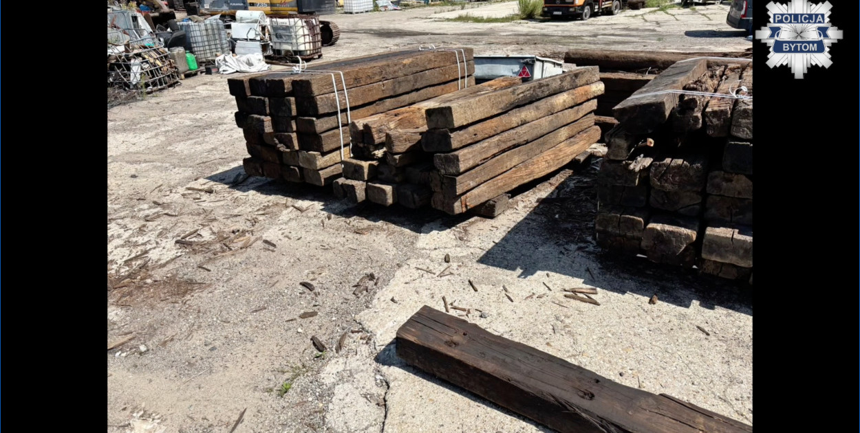 Trzymał na posesji podkłady kolejowe, grozi mu 12 lat za kratami.