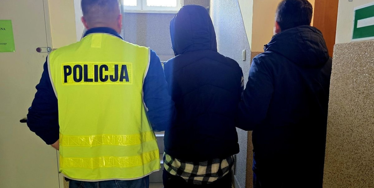 Policjanci zatrzymali złodzieja