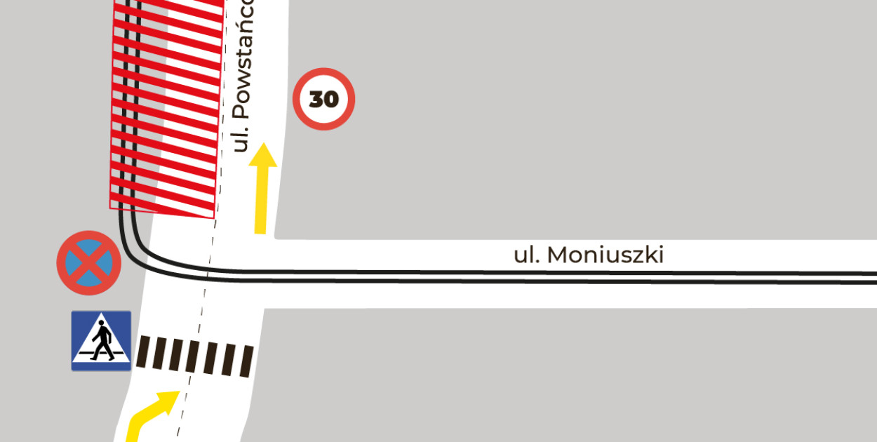Tutaj będą utrudnienia