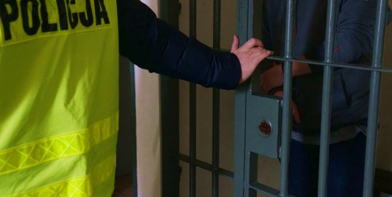 Złodziej trafił do policyjnej celi