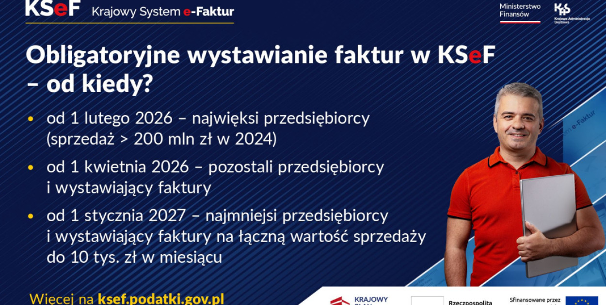 W 2026 roku zmienia się system wystawiania faktur przez przedsiębiorców