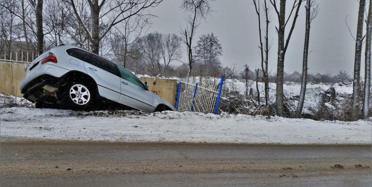 Jedź ostrożnie, jest ślisko!