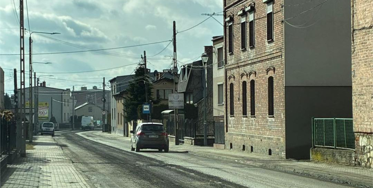 Ulica Norwida: warstwa ścieralna do wymiany