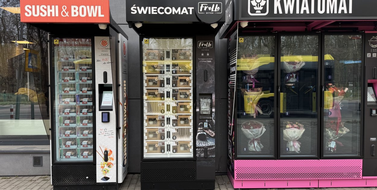 Jedyny taki w Polsce. Bytomski świecomat przy ul. Wrocławskiej