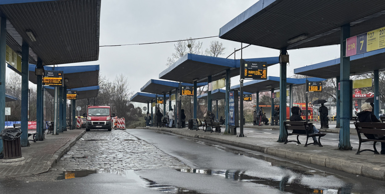 Na bytomskim dworcu autobusowym rozpoczęły się prace remontowe