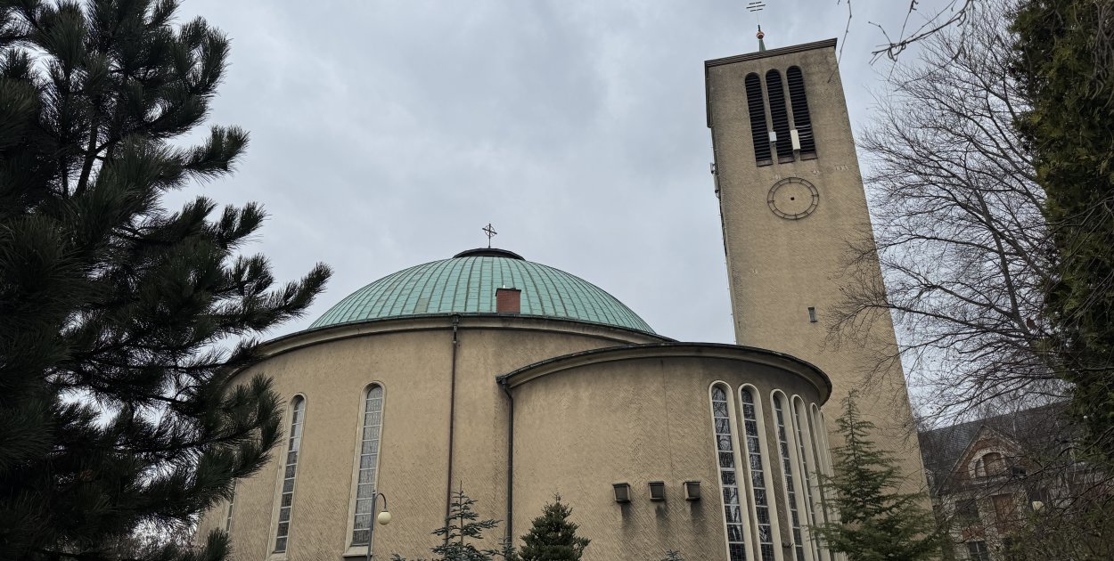 Niebiesko-czerwona msza święta w intencji społeczności Polonii Bytom