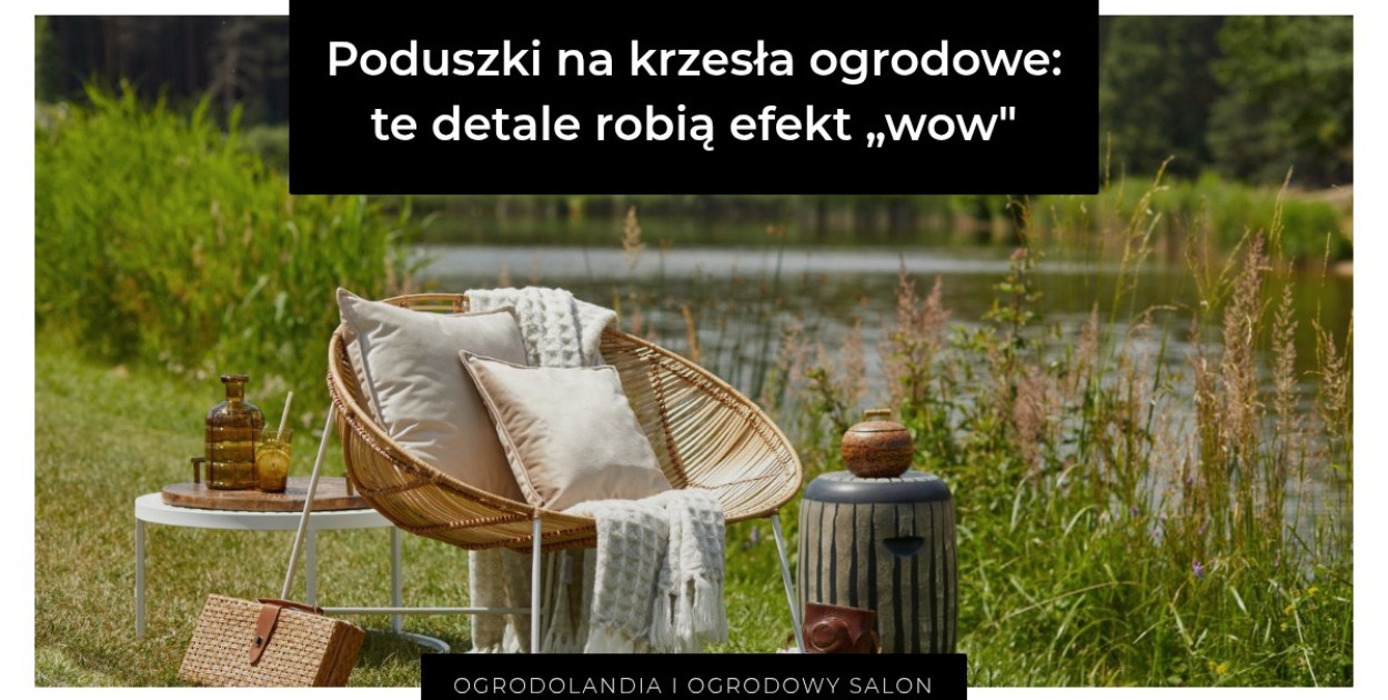 Poduszki na krzesła ogrodowe: te detale robią efekt „wow” (i naprawdę mają znaczen